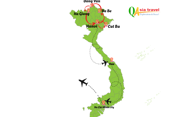 Vietnam hiking 14 days