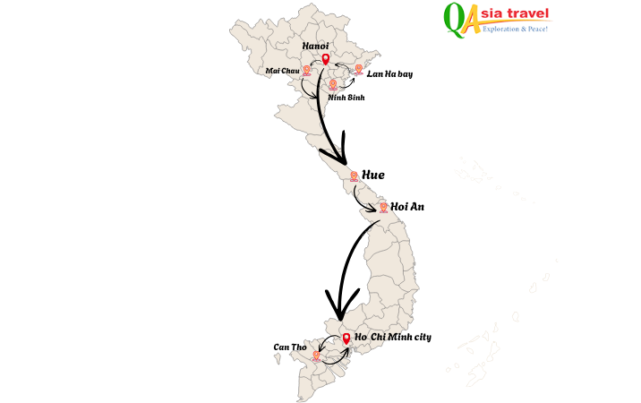 Vietnam in 14 Days: A Journey of Total Immersion from North to South